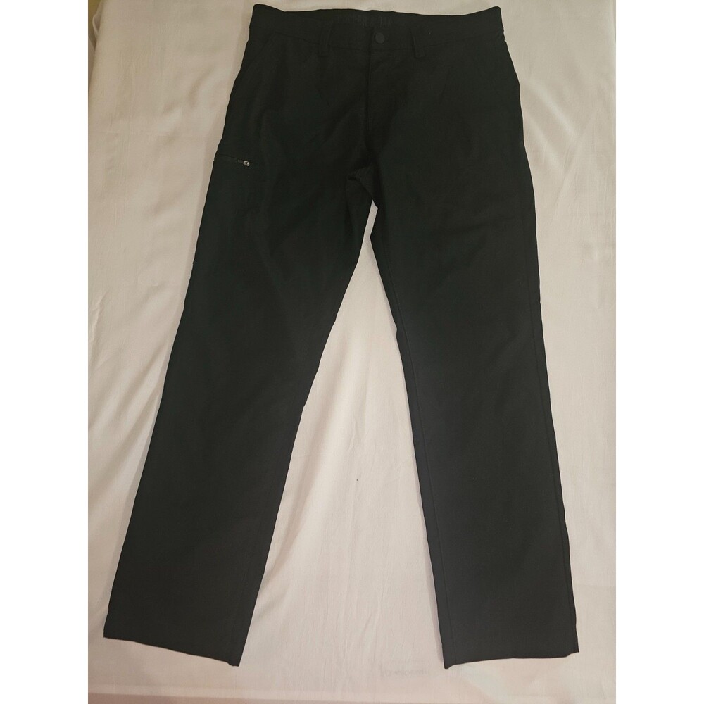 Copper & Oak Pants Mens 34x32 Black Utility Pants with side Pocket with Zipper